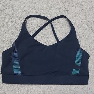 3/$20 Zyia Active Black Camo Reflective Brilliant Bra